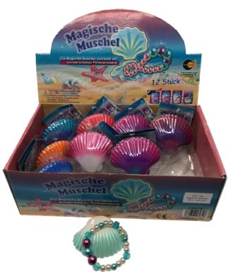 Magische Muschel mit Perlenkette, Nr: 4797