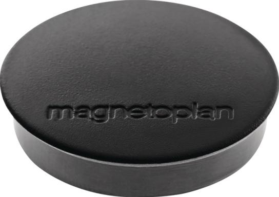 Magnet Basic D.30mm schwarz MAGNETOPLAN