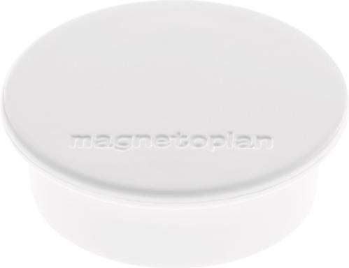 Magnet Premium D.40mm weiß MAGNETOPLAN