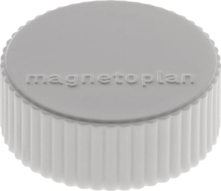 Magnet Super D.34mm grau MAGNETOPLAN