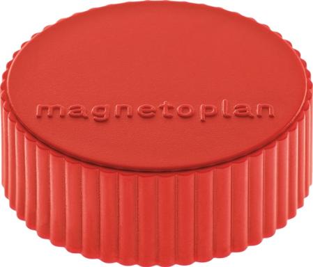 Magnet Super D.34mm rot MAGNETOPLAN