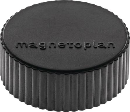 Magnet Super D.34mm schwarz MAGNETOPLAN