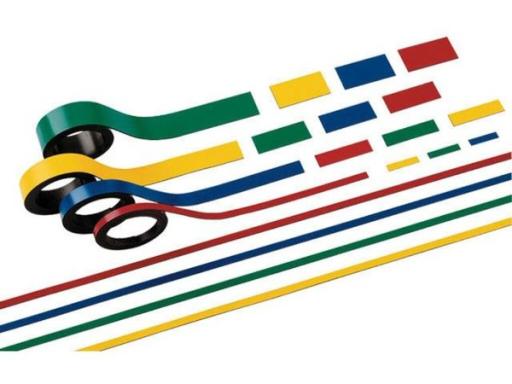 Magnetstreifen 5mm rot 2er Länge 100cm