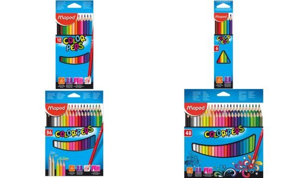 Maped Dreikant-Buntstift COLORPEPS Star, 12er Kartonetui (339548500)