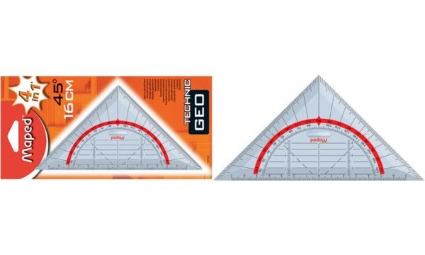 Maped Geodreieck Technic, Hypotenus e: 160 mm (82277738)