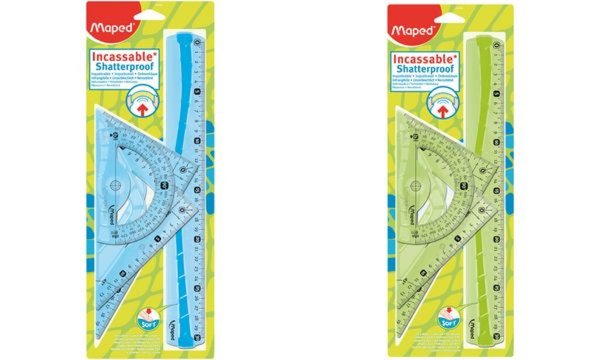 Maped Geometrie-Set Maxi Flex, bruc hfest, 4-teilig (82244304)