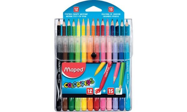 Maped Kombipackung Buntstifte und F asermaler COLORPEPS (82068786)