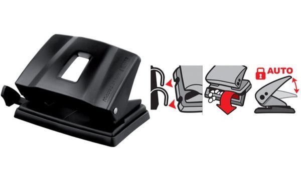 Maped Locher Essentials E4024, schw arz (82402411)
