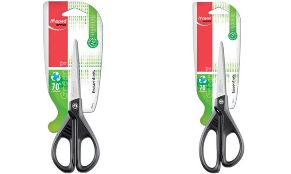 Maped Schere Essentials Green, rund , Länge: 210 mm (82468110)