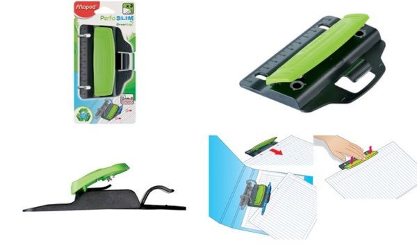 Maped Taschenlocher Greenlogic, Sta nzleistung: 3 Blatt (82339410)