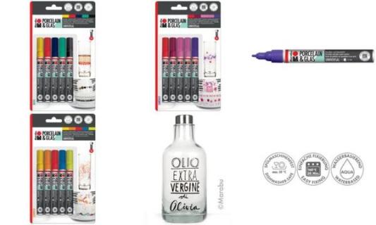 Marabu Marker Porcelain & Glas Pai nter, FANTASY (57201855)