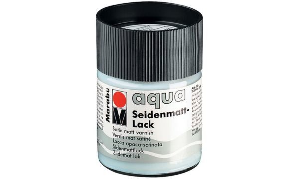 Marabu Seidenmattlack Aqua, seidenm att, 50 ml, im Glas (57200325)