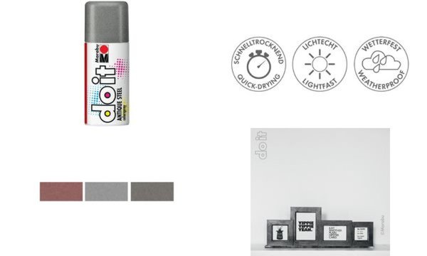 Marabu Sprühfarbe do it ANTIQUE STE EL, antik silber (57201920)