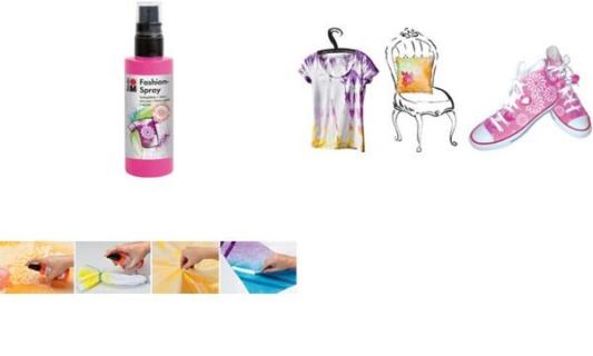 Marabu Textilsprühfarbe Fashion-Sp ray, flamingo, 100 ml (57201411)