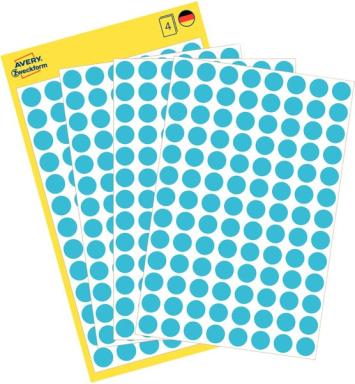 Markierungspunkte, blau, 8mm 