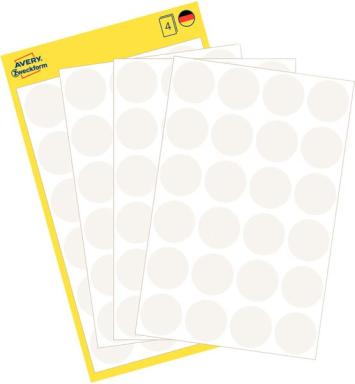 Markierungspunkte, weiß, 18mm 