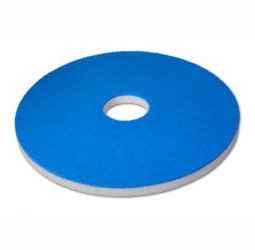 Maschinenpad/Magic-Superpad 305 mm - 12" Melamine | weiß/blau 
