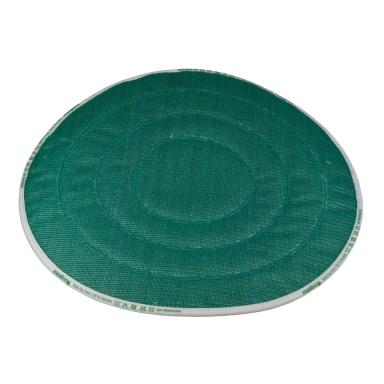 Maschinenpad/Textil-Borstenpad 406 mm - 16'' | grün <br>zur Grundreinigung von Naturstein rau, Sicherheitsfliesen, Teppich