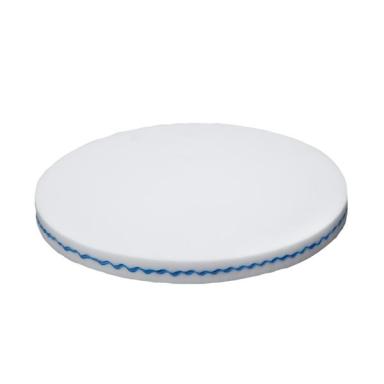 Maschinenpad "Blue Wave" 430 mm - 17'' Melamine | weiß 