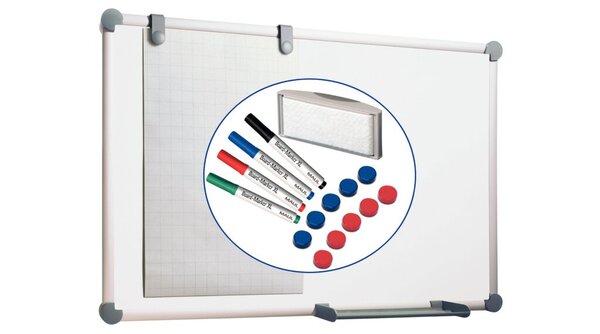 Maul Whiteboardtafel 60x90cm beschriftbar/magnethaftend # 63092