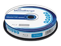 MediaRange BD-R 6x Cake10