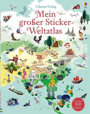 Mein großer Sticker-Weltatlas, Nr: 790194