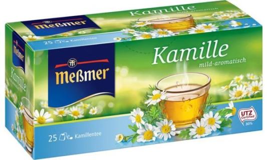 Meßmer Tee Kamille, mild-aromatis ch, 25er Packung (9540021)
