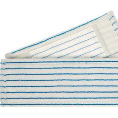 Mikro-Borstenmopp 40 cm | weiß/blau _ Mikrofaser-Mopp mit eingearbeiteten Polyamid-Borsten. Aufnahme: Tasche Mikro-Borstenmopp 40 cm | weiß/blau _ Mikrofaser-Mopp mit eingearbeiteten Polyamid-Borsten. Aufnahme: Tasche