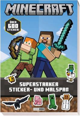 Minecraft Sticker- und Malspaß, Nr: 338/04135