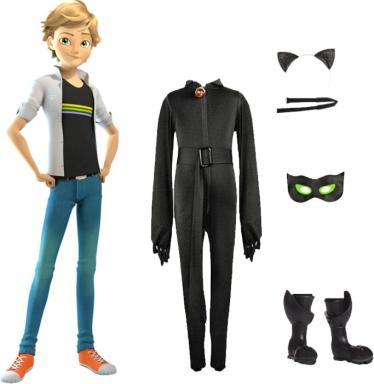 Miraculous Puppe Adrien m. 2 Outfits, Nr: P50356