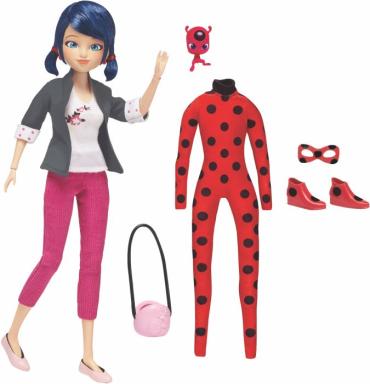 Miraculous Puppe Marinette m. 2 Outfits, Nr: P50355