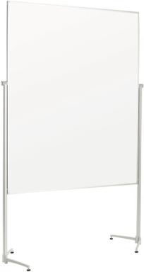 Moderationstafel Einteilig 1500x1200mm Alurahmen, Karton weiß