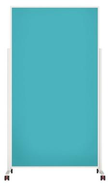 Moderationstafel VarioPin 1000 x 1800 mm, türkis, Filz