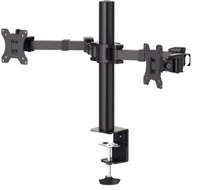 Monitorhalterung, 2 Monitore, 13-35" höhenverstellbar, schwenk-/neigbar 13°