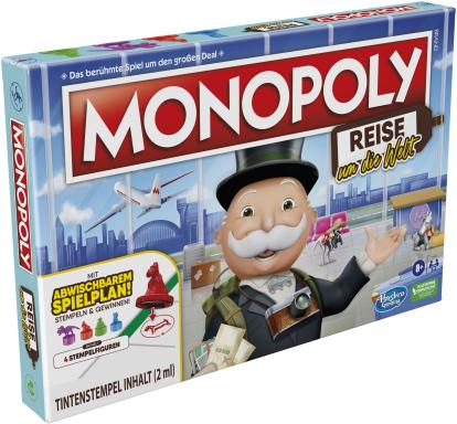 Monopoly Reise um die Welt, Nr: F4007100