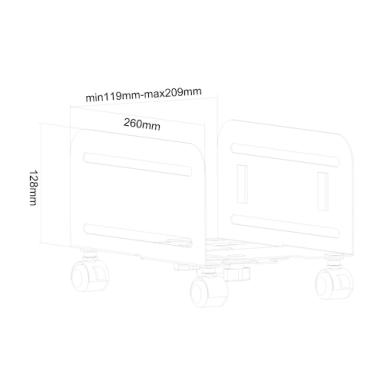 Image NEOMOUNTS_BY_NEWSTAR_CPU-M100BLACK_CPU_Halter_img2_4266861.jpg Image