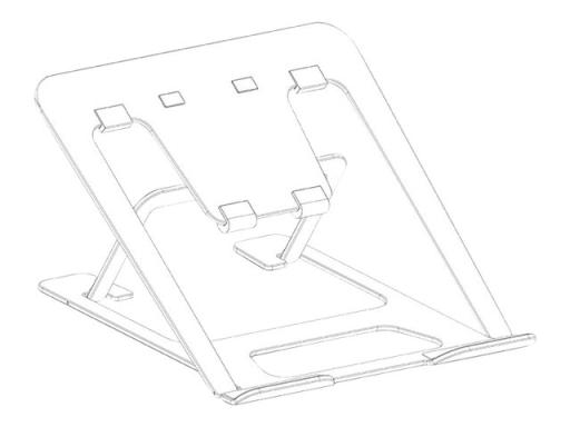 Image NEOMOUNTS_BY_NEWSTAR_Notebook_Desk_Stand_ergonomicGrey_img9_3683321.jpg Image