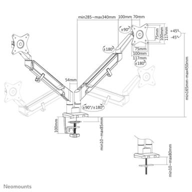 Image NEOMOUNTS_BY_NEWSTAR_TIS_17-32_2TFT_3Gelenk_img3_4638612.jpg Image