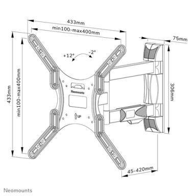 Image NEOMOUNTS_BY_NEWSTAR_WAH_32-55_1TFT_3Gelenk_img2_4550423.jpg Image