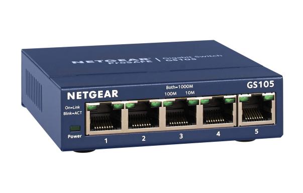 Image NETGEAR_GS105GE_Switch_Giga_5xRJ45_101001000_img4_3690492.jpg Image
