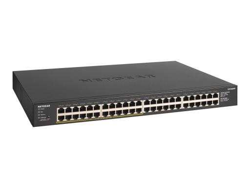 NETGEAR GS348PP 48-Port Gigabit Ethernet unmanaged PoE+ Switch 380W PoE Budget,