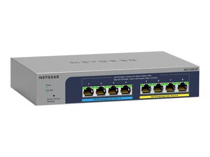 NETGEAR MS108EUP 8-Port Ultra60 PoE++ Multi-Gigabit (2.5G) Ethernet Plus Switch