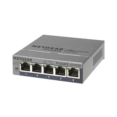 Image NETGEAR_Switch__ProSafe_Plus__5x101001000TX_img1_3709609.jpg Image