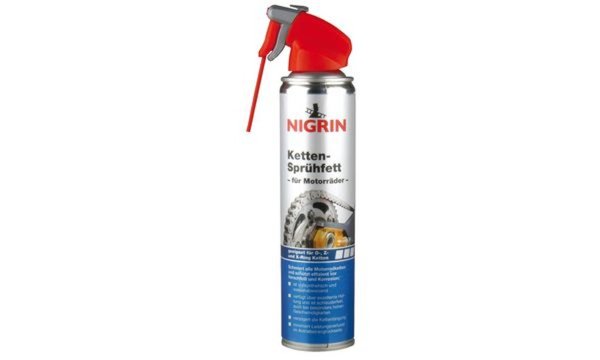 NIGRIN Ketten-Sprühfett, für Antrie bsketten, 400 ml (11590041)
