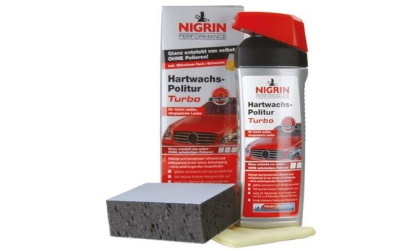 NIGRIN Performance Hartwachs-Politu r Turbo, 500 ml (11590032)