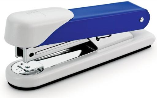 novus Heftgerät Stabil blau-grau