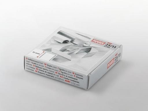 NOVUS Heftklammern 23-13, Inhalt: 1000 Stück verzinkt, passend für alle Novus B