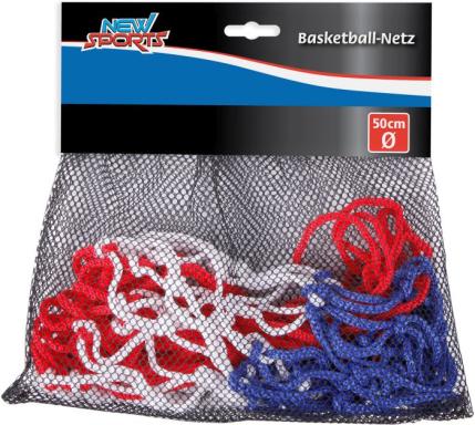 NSP Basketball-Netz bunt, 45cm, Nr: 73201179