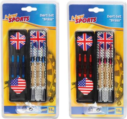 NSP Dartset Brass, für elektr. Dart, 18g, Nr: 72108949 NSP Dartset Brass, für elektr. Dart, 18g, Nr: 72108949