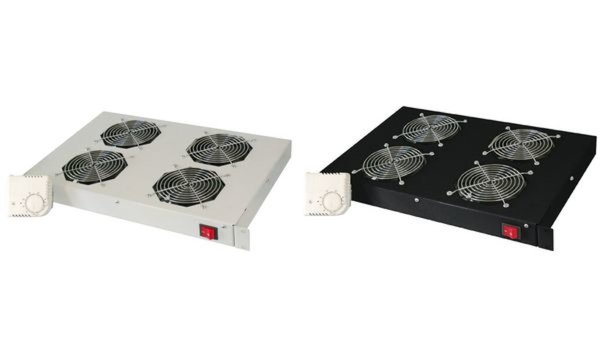 NWKSch 19" Zub Digitus Einbaulüfter 1HE / 4x / StS
